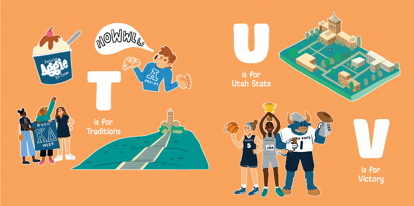 B is for Big Blue - Utah State Children's Book