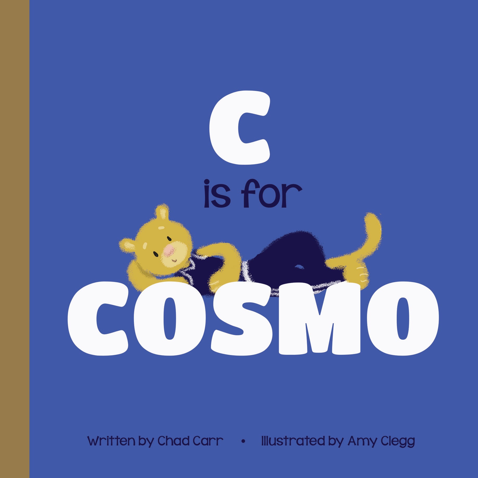 C is for Cosmo - a BYU ABC Children's Book in the Mascot Tales series. Written by Chad Carr, illustrated by Amy Clegg. 